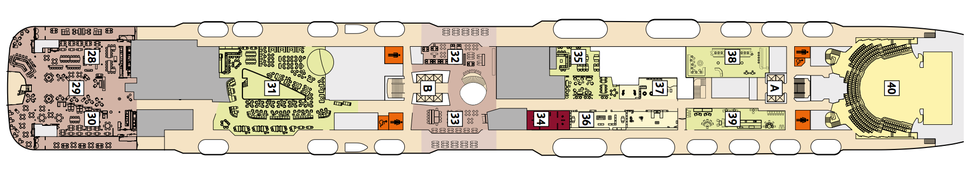 TUI Cruises New Mein Schiff 1 Deck Plans Deck 14.png